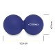 Масажний м'яч Cornix Lacrosse DuoBall 6.3 x 12.6 см XR-0109 Navy Blue