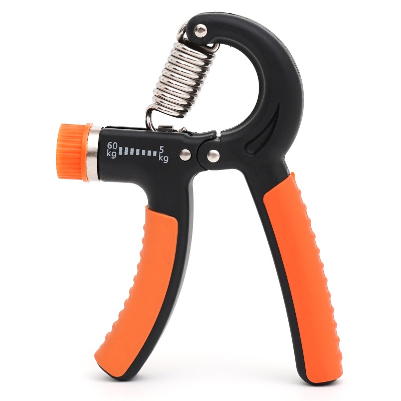 Еспандер кистьовий Cornix 5-60 кг з регульованим навантаженням XR-0144 Black/Orange