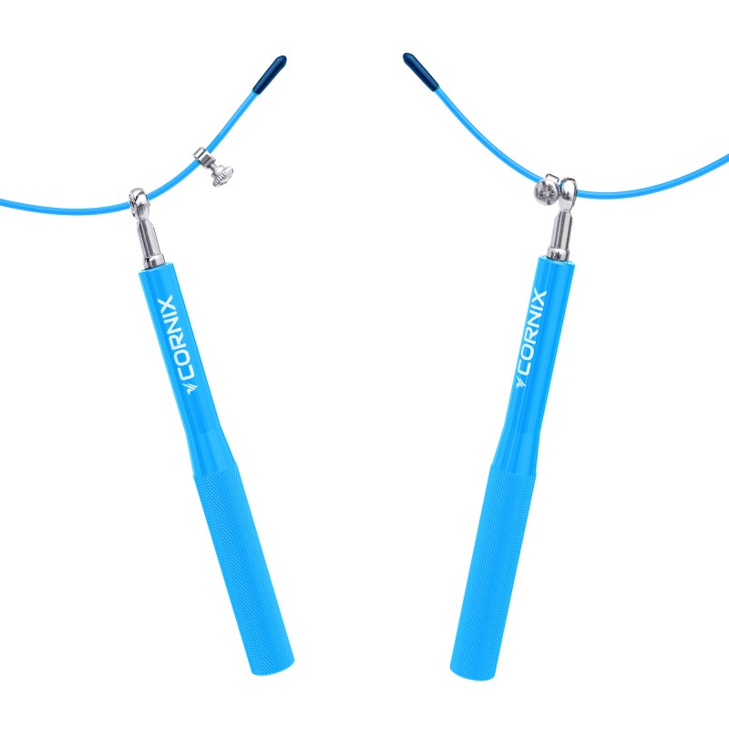 Скакалка швидкісна для кросфіту Cornix Speed Rope XR-0157 Sky Blue