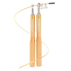 Скакалка швидкісна для кросфіту Cornix Speed Rope XR-0154 Gold