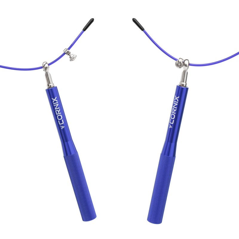Скакалка швидкісна для кросфіту Cornix Speed Rope XR-0153 Blue