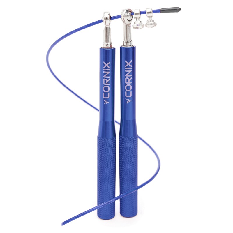 Скакалка швидкісна для кросфіту Cornix Speed Rope XR-0153 Blue