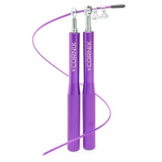 Скакалка швидкісна для кросфіту Cornix Speed Rope XR-0159 Purple