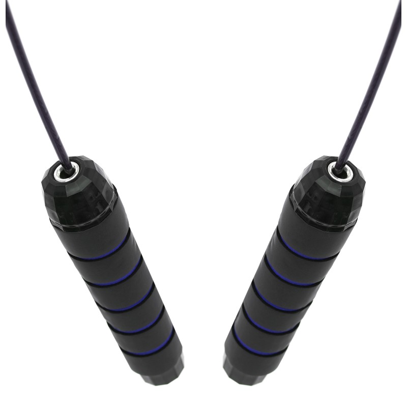 Скакалка швидкісна для кросфіту Cornix Speed Rope Classic XR-0147 Black/Blue