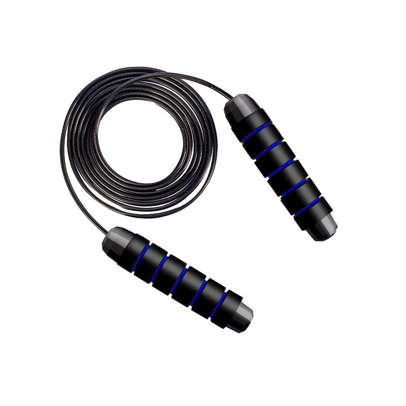 Скакалка швидкісна для кросфіту Cornix Speed Rope Classic XR-0147 Black/Blue
