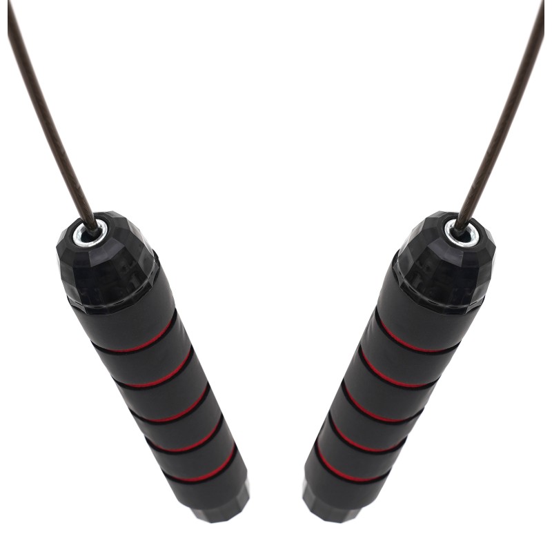 Скакалка швидкісна для кросфіту Cornix Speed Rope Classic XR-0150 Black/Red