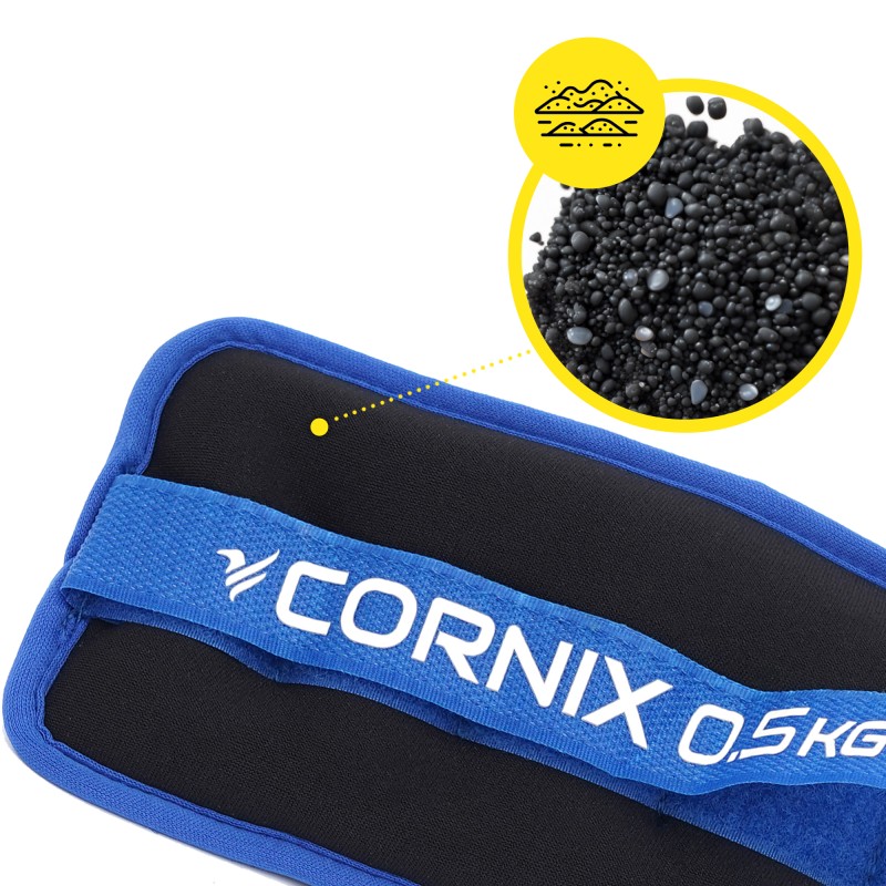 Обважнювачі-манжети для ніг та рук Cornix 2 x 0.5 кг XR-0172