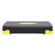 Степ-платформа 2-ступінчаста Cornix 68 х 28 х 10-15 см XR-0192 Black/Yellow