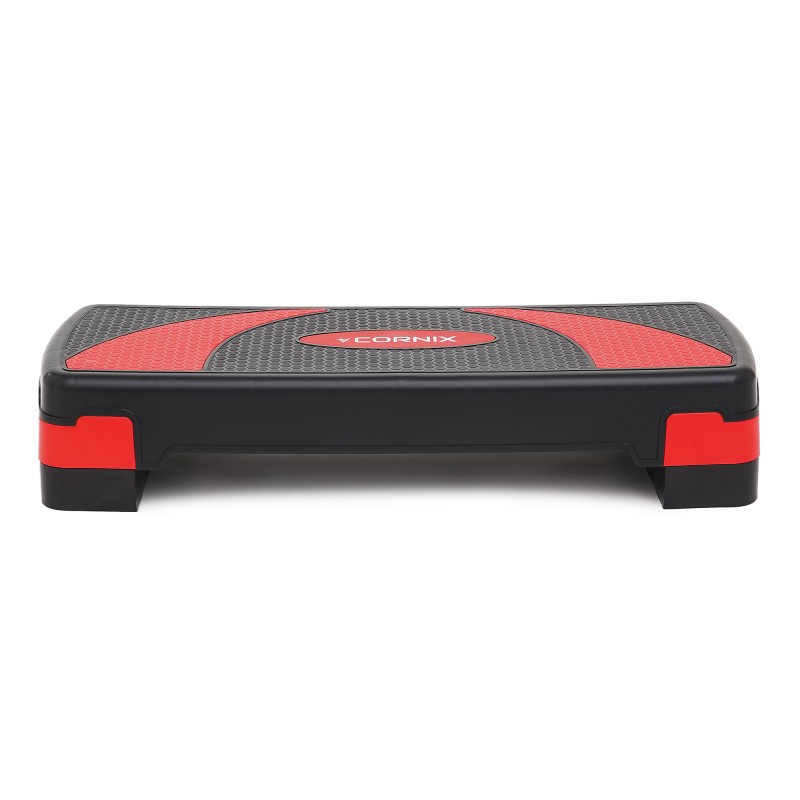 Степ-платформа 3-ступінчаста Cornix 78 х 29 х 10-20 см XR-0185 Black/Red