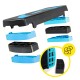 Степ-платформа 3-ступінчаста Cornix 78 х 29 х 10-20 см XR-0186 Black/Blue
