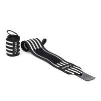 Бинти для зап'ясть (кистьові бинти) Cornix Wrist Wraps XR-0194 Black/White