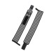 Бинти для зап'ясть (кистьові бинти) Cornix Wrist Wraps XR-0194 Black/White