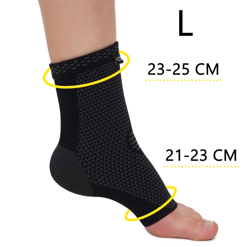 Фіксатор (бандаж) для гомілкостопу Cornix 1 шт XR-0207 Size L
