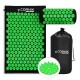 Килимок акупунктурний з валиком Cornix Classic Mat Аплікатор Кузнєцова XR-0110 Black/Green