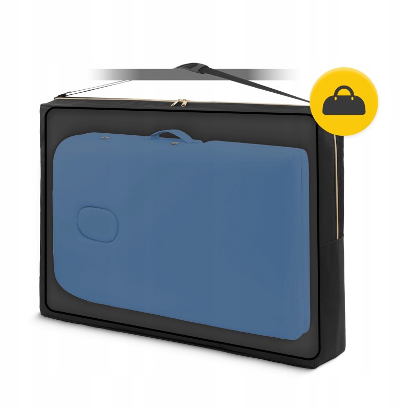 Масажний стіл складний 4FIZJO Massage Table Alu W60 Blue (P-5907739318404)