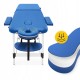 Масажний стіл складний 4FIZJO Massage Table Alu W60 Blue (P-5907739318404)