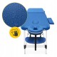 Масажний стіл складний 4FIZJO Massage Table Alu W60 Blue (P-5907739318404)