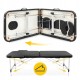 Масажний стіл складний 4FIZJO Massage Table+ Alu W60 Black (P-5907739318381)