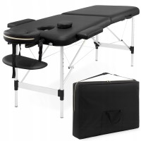 Масажний стіл складний 4FIZJO Massage Table+ Alu W60 Black (P-5907739318381)