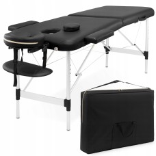 Масажний стіл складний 4FIZJO Massage Table+ Alu W60 Black (P-5907739318381)