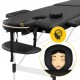 Масажний стіл складний 4FIZJO Massage Table+ Alu W60 Black (P-5907739318381)