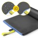 Рушник спортивний 4FIZJO XL 180 x 100 см з мікрофібри Grey (P-5907739317223)