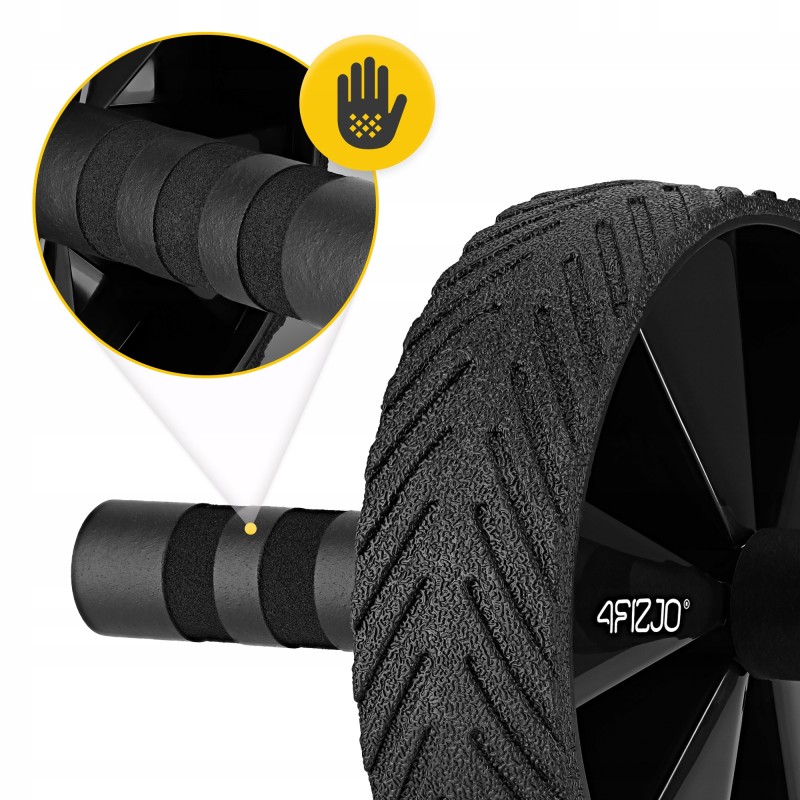 Ролик (гімнастичне колесо) для преса 4FIZJO Ab Wheel Black/Blue (P-5907739314857)