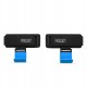 Гачки для перекладини та тяги 4FIZJO Hooks Black/Blue (P-5907739314772)
