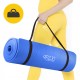 Килимок (мат) спортивний 4FIZJO NBR 180 x 60 x 1 см для йоги та фітнесу Navy Blue (P-5907739316974)