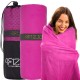 Рушник спортивний 4FIZJO XL 180 x 100 см з мікрофібри Pink (P-5907739317230)