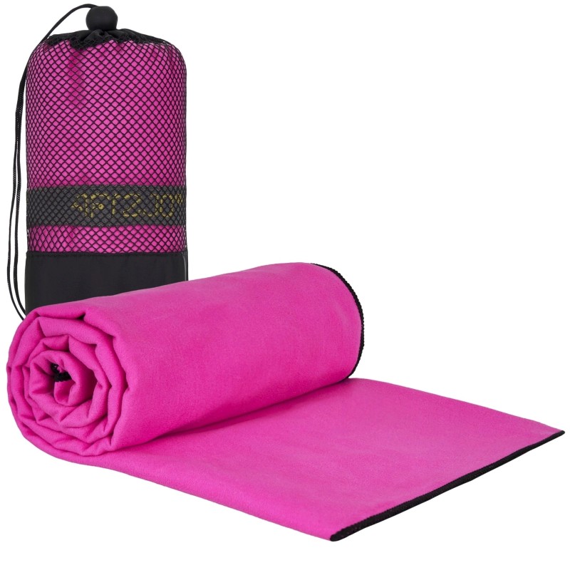 Рушник спортивний 4FIZJO XL 180 x 100 см з мікрофібри Pink (P-5907739317230)