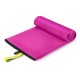 Рушник спортивний 4FIZJO 130 x 75 см з мікрофібри Pink (P-5907739317278)