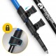 Трекінгові палиці Mountain Goat Peak+ 60-135 см Black/Blue (P-5907739318268)