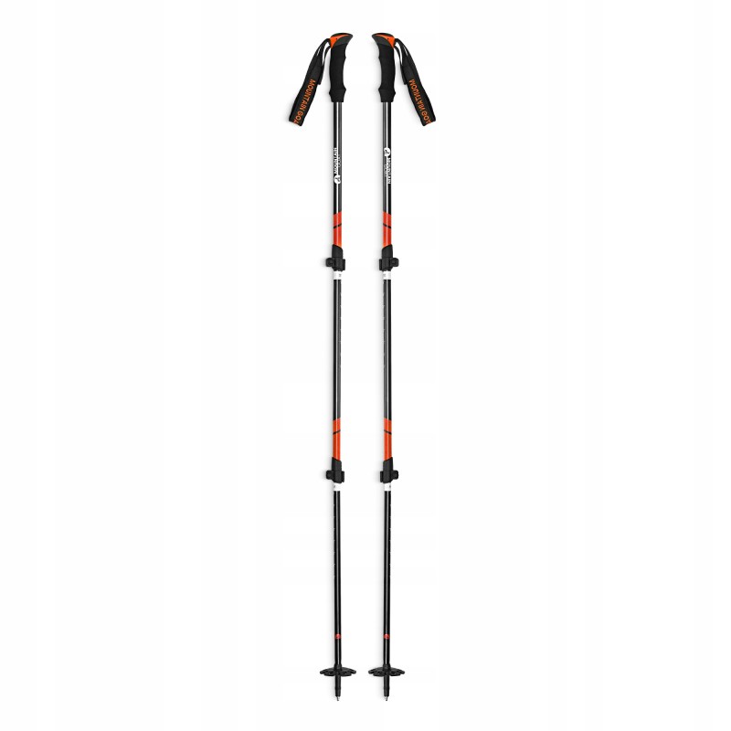 Трекінгові палиці Mountain Goat Peak+ 65-135 см Black/Orange (P-5907739318275)