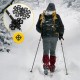 Трекінгові палиці Mountain Goat Pro+ 43-130 см Black/Orange (P-5907739318251)