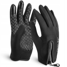 Рукавички для бігу 4FIZJO Size S Black (P-5907739318114)