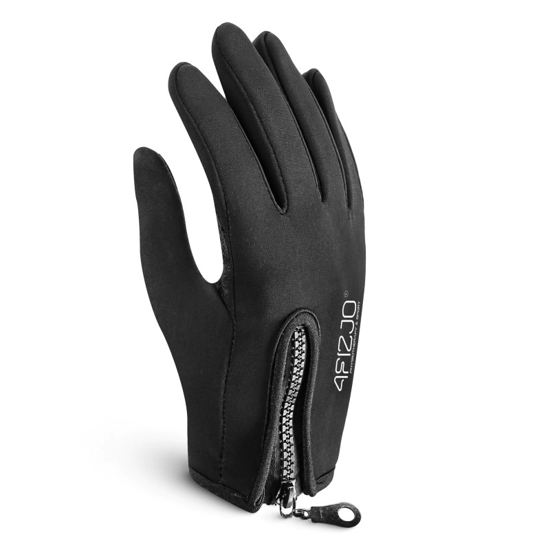 Рукавички для бігу 4FIZJO Size M Black (P-5907739318121)