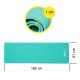 Килимок спортивний Cornix NBR 183 x 61 x 1 cм для йоги та фітнесу XR-0248 Mint