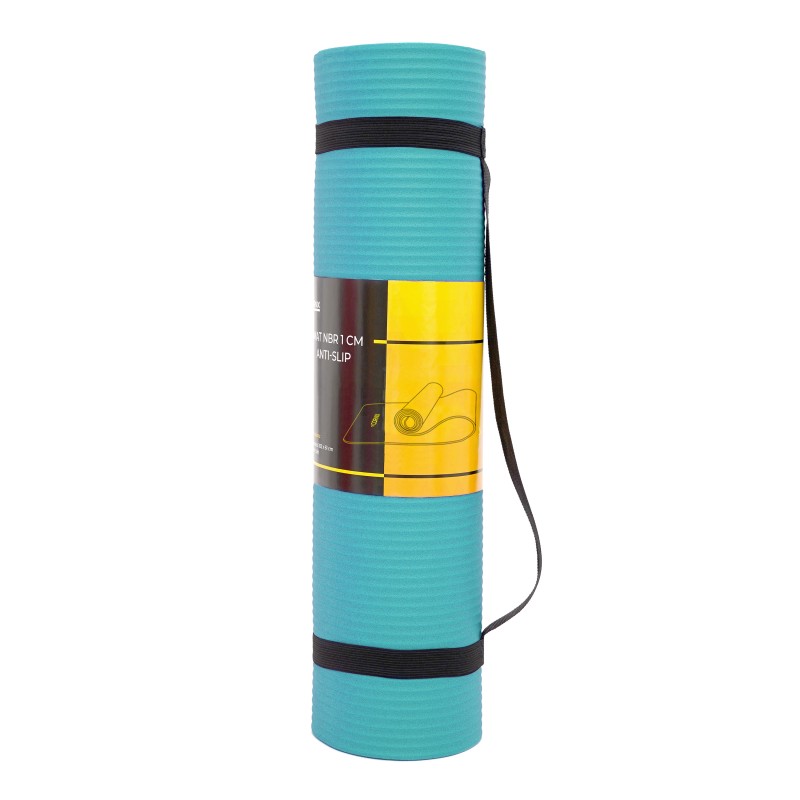 Килимок спортивний Cornix NBR 183 x 61 x 1 cм для йоги та фітнесу XR-0248 Mint