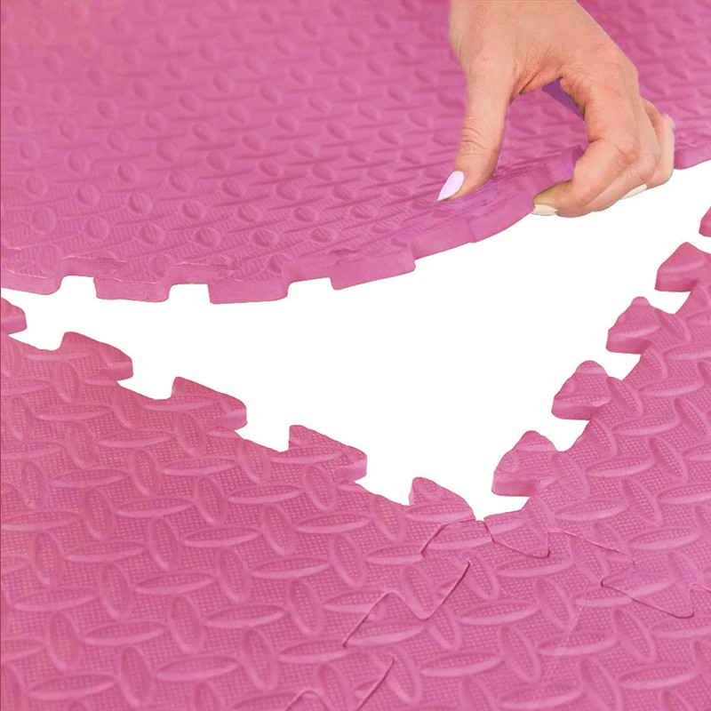 Мат-пазл (ластівчин хвіст) Cornix Mat Puzzle EVA 120 x 120 x 1 cм XR-0230 Pink