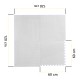 Мат-пазл (ластівчин хвіст) Cornix Mat Puzzle EVA 120 x 120 x 1 cм XR-0233 White