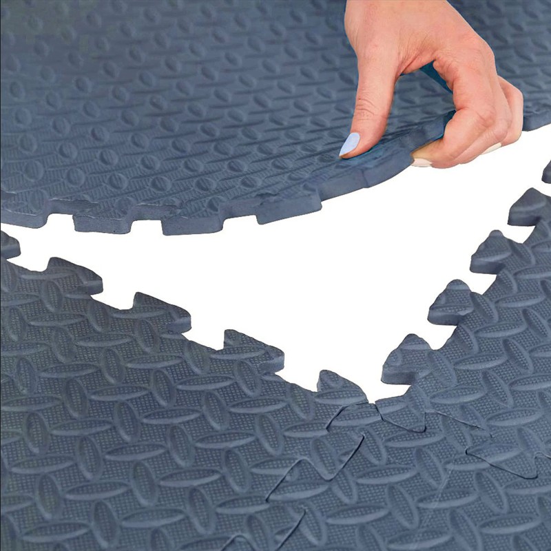 Мат-пазл (ластівчин хвіст) Cornix Mat Puzzle EVA 120 x 120 x 1 cм XR-0239 Navy Blue