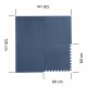Мат-пазл (ластівчин хвіст) Cornix Mat Puzzle EVA 120 x 120 x 1 cм XR-0239 Navy Blue