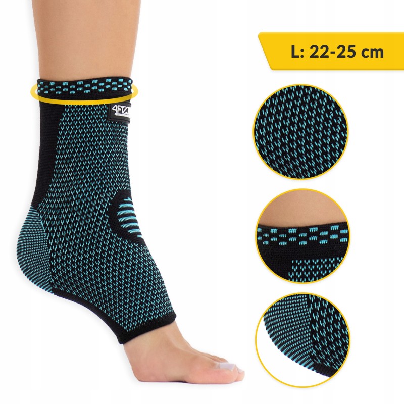 Фіксатор (бандаж) для гомілкостопу 4FIZJO 1 шт Size L (P-5907739318046)