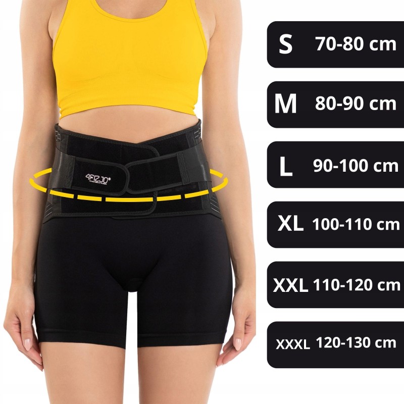 Пояс (бандаж) для поперекового відділу хребта 4FIZJO Size L (P-5907739317568)