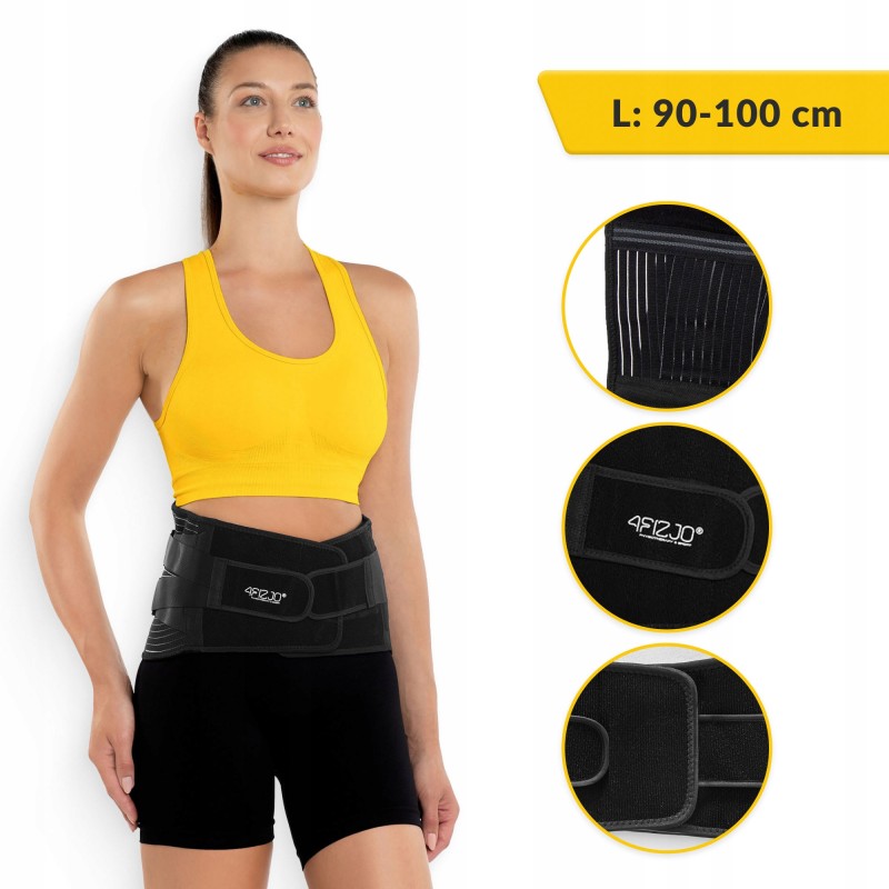 Пояс (бандаж) для поперекового відділу хребта 4FIZJO Size L (P-5907739317568)