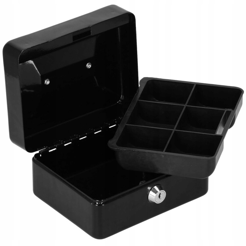 Кешбокс Springos 15 x 12 x 8 см для зберігання грошей та цінностей HA5038