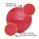 М'яч для фітнесу (фітбол) Cornix 85 см Anti-Burst XR-0252 Red