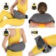 Накидка-масажер 4FIZJO Shiatsu Luxury+ для шиї та спини, акумуляторний Grey (P-5907739319104)