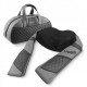 Накидка-масажер 4FIZJO Shiatsu Luxury+ для шиї та спини, акумуляторний Grey (P-5907739319104)